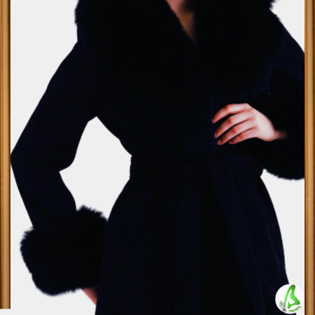 Cashmere Permium Fox Fur Coat