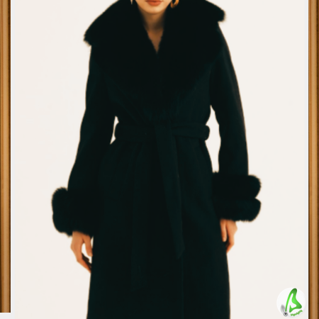 Cashmere Permium Fox Fur Coat