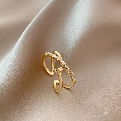 خاتم زركونيا كلاسيكي للزوجين