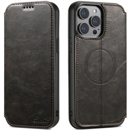 Phone Case Magnetic Wireless Charger Card Holster