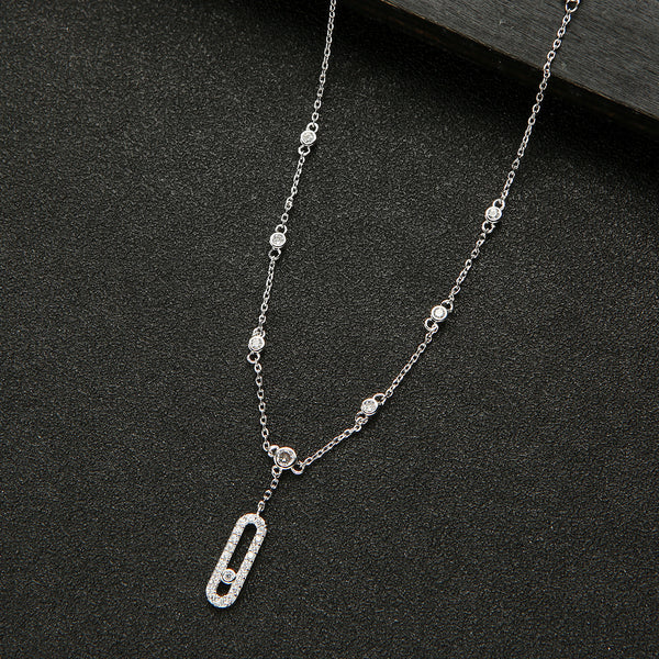 Simple Micro Inlaid Zircon All-match Anklet Trendy Jewelry