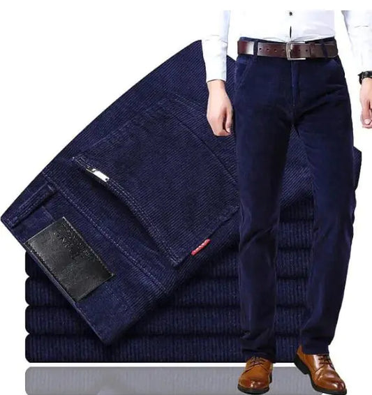 AKRAMAN™ Men's Classic Corduroy Jeans.