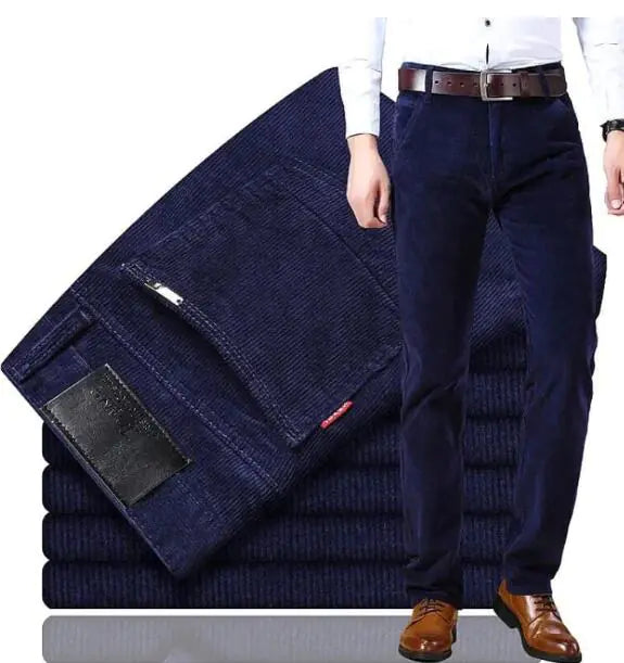 AKRAMAN™ Men's Classic Corduroy Jeans.